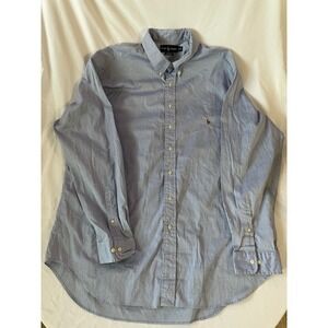 Ralph Lauren Classic Fit Button Down Dress Shirt Tall Size 19 38/39